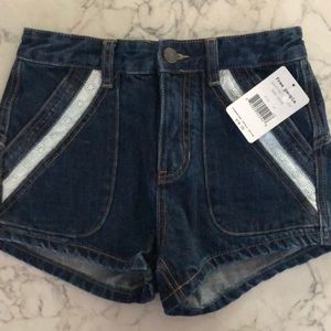 Free People shorts, size 24, New $78